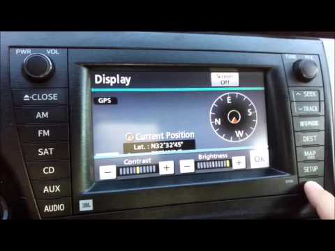 How to Turn Off Toyota Prius Display Screen Light   Head Unit light