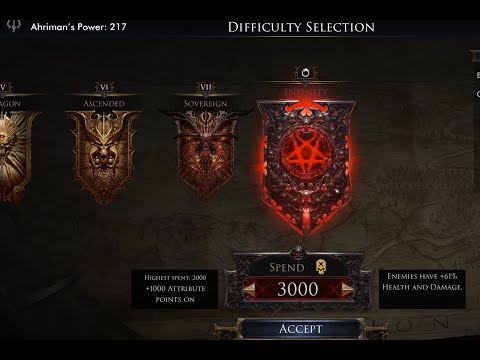 Wolcen 1.1.7.0 Insanity. 3000 Skulls Infinity Difficulty. How Far Can I Push The Limits With A Tank?
