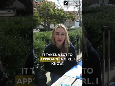 Should GUYS approach GIRLS??? 👀😰  #dating #shortsfeed #ucsb#fyp