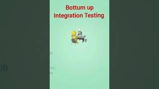 Bottom up integration testing #testing #shorts
