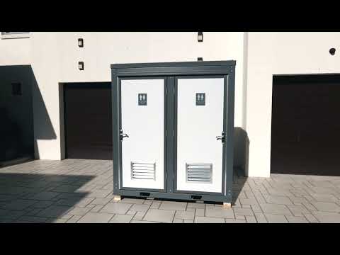Express Portables Double Toilet