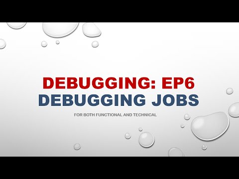 SAP ABAP Debugging EP6: Debugging Jobs (For Both Functionals and Technical)