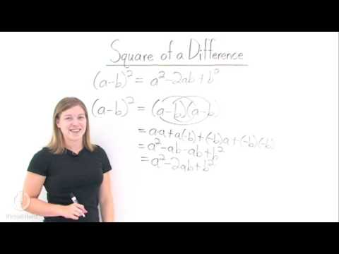 How Do You Square (a - b)?