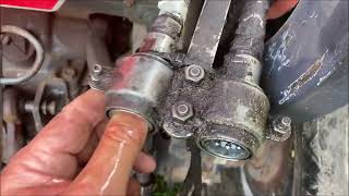 OldGuyDIY Best $0, 2 Minute Hydraulic Quick Connect Won't Plug In Fix.  Goo Finger Pressure Relief
