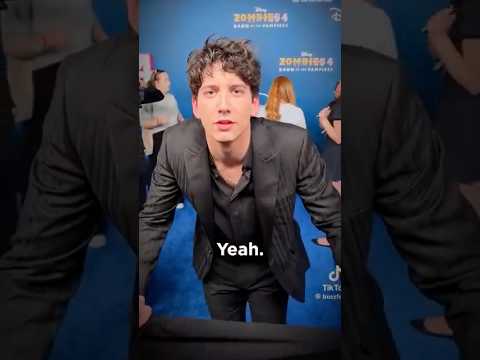 Milo Manheim being charming as always #zombies4 #disney #milomanheim #littleshopofhorrors