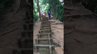 Suptadhara Waterfall Trail ll Like climbing the stairs of a 20-story buildingll Sitakundo ll #Shorts