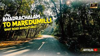 BHADRACHALAM to MAREDUMILLI Ride | No Talking, Pure Ride - Nature's Beauty || Maredumilli Ghat Road