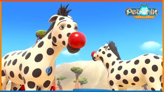Mission: Double Zebra Rescue 🐾 Petronix Defenders 🐾 35' Compilation