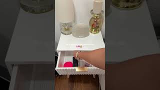 Set up my new nightstand with me 🌸🎀💗! #cozygirl #pinterest #nightstand #cozy #cozybuilds #update