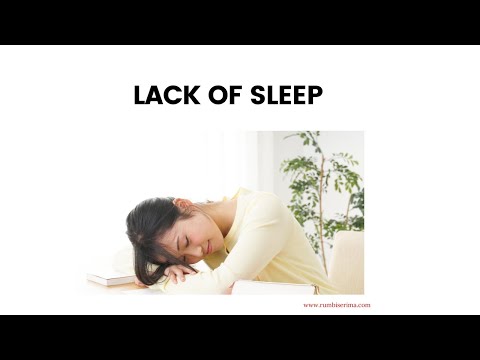 Enemies of the skin: Lack of Sleep