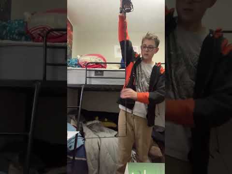 Savvy rider backpacker is a unique are awesome fishin pole #fishing #subscribe #backpacking #shorts