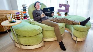 I 3D printed a Couch... bc that's a thing you can just do ig