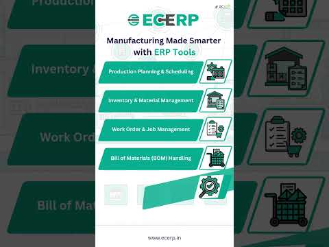 Best ERP Software for Manufacturing Industry | Manufacturing ERP #erp #erpsoftware  #manufacturing