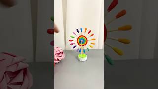 Amazing life hacks colorful ear buds try it#diy #moneysavinghacks #art