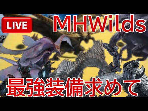 【MHWilds】最強装備求めて（8日目）＃モンハンワイルズ＃クリア後