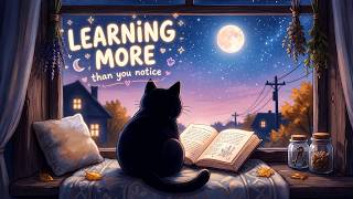 You’re Learning More Than You Notice  🌙 Night Study Lofi for Reading & Quiet Focus