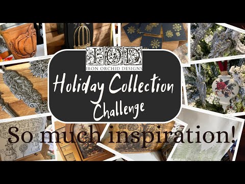 IOD 2024 Holiday Release Challenge! 15 Projects from the new IOD Products!