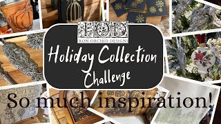 IOD 2024 Holiday Release Challenge! 15 Projects from the new IOD Products!