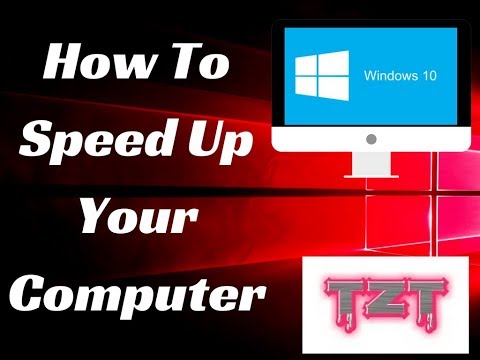 how to speed up my computer | windows 10