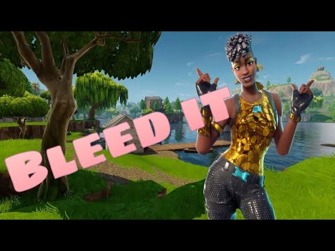 Fortnite Montage - BlueFace (bleed it)
