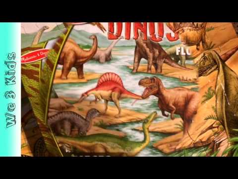 Melissa & Doug Dinosaurs Jumbo Jigsaw Floor Puzzle