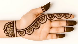 Very easy full hand mehndi design 2025 | simple mehandi design | beautiful mehndi design | mehndi