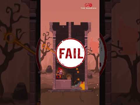 Can You Rescue the Hero? Solve Fun Puzzles on The Gameium! #thegameium #herorescue #puzzlegames