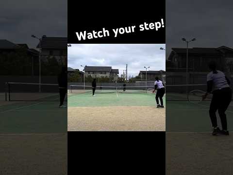 【終止符】足元のショットは難しいよね#tennis #テニス #lpt #supershots #珍プレー #好プレー #足元にお手元 #shorts