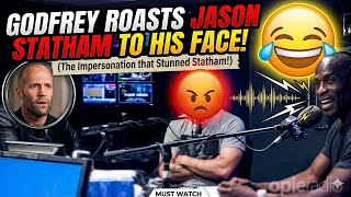 Jason Statham's Reaction to Jason Statham Impression