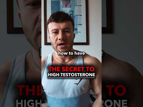 The secret to having more Testosterone than 99% of men ✅#testosterone #testosteronetips #fitnesstips