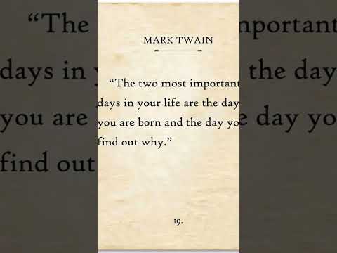 mark twain
