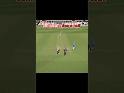The MOST Controversial Reverse Sweep Edge! 😱 OUT or NOT OUT? #cricketdrama #views