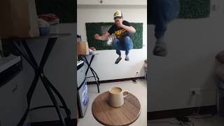 Magic Jumped into cup of Coffee effect. #capcutedit #capcuttricks #videotricks