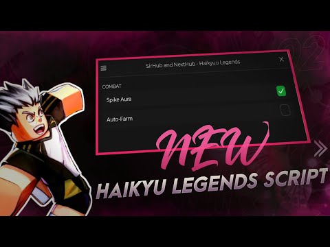 New Haikyuu Legends Script | Spike Aura,Auto Farm