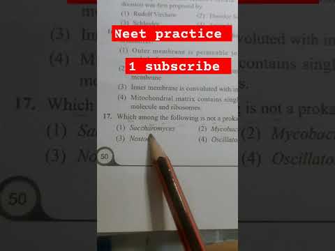 eukaryotic neet biology #neet #neetquestions #neetbiology