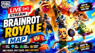 Brainrot Royale - Steal a Brainrot Challenge | PUBG MOBILE Live Stream | Chen Nuo