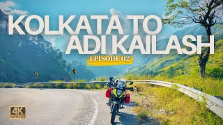 Kolkata to Adi Kailash Yatra with Suzuki Vstrom 250 | Episode 2 | Highway Ride | Pilibhit |