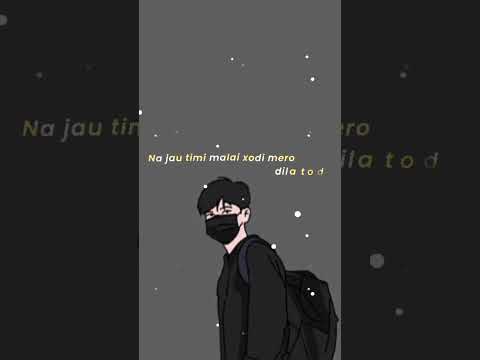Najou timi malai xodi mero dil tori___❣️😕-BIMAL LYRICS