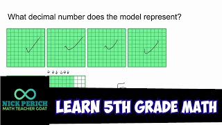 Learn 5th Grade Math - Using Block Models to Write a Decimal (5.66)