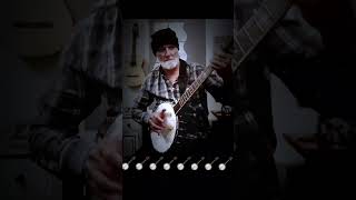 Monday Openback Banjo 🪕#openbackbanjo #scoopneckbanjo #pilgrimbanjo #5stringbanjo