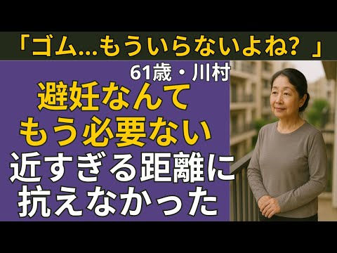 【シニア恋愛】「私たち、もう気にしなくていい年齢ですよね？」61歳の未亡人がささやいた、静かな夜 | シニア恋愛