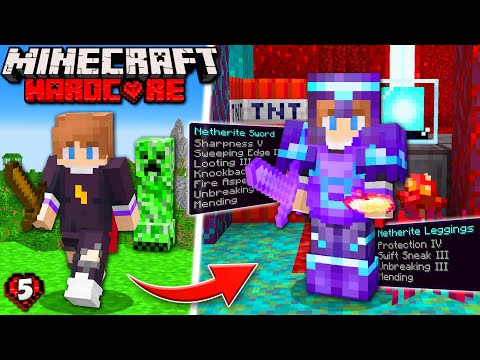 I Became OVERPOWERED in Hardcore Minecraft! (#5)