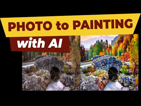 Turning Photos into Paintings using Neural Networks