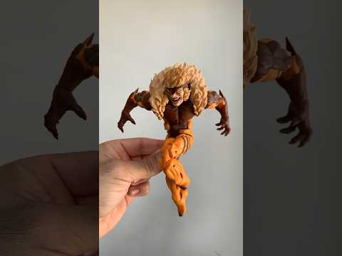Quick poses with New Sabretooth Marvel Legends