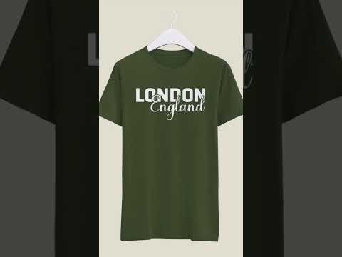 LONDON ENGLAND T-SHIRT DESIGN #shorts