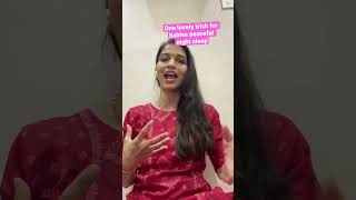 One lovely trick to make child sleep at night peacefully|Do join our upcoming course sleep training