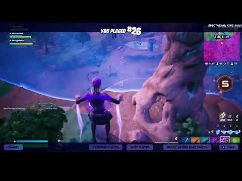 Chill Fortnite Spectate | No Talking Just Upbeat Music & Feel-Good Vibes | Live Gameplay
