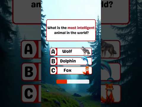 Animal GK Challenge 🐾 | Test Your Knowledge on Animals#GK #quiz  #Shorts#generalknowledge