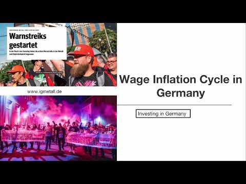 Wage inflation 2022 risks - Germany