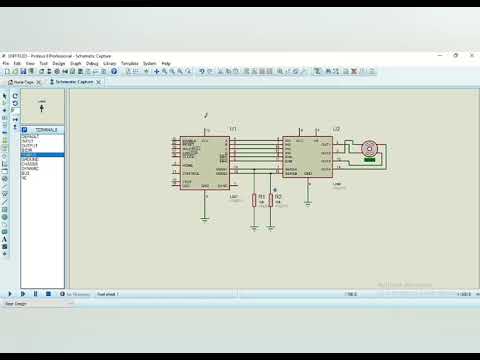 Stepper Motor Simulation using Proteus | Step-by-Step Guide